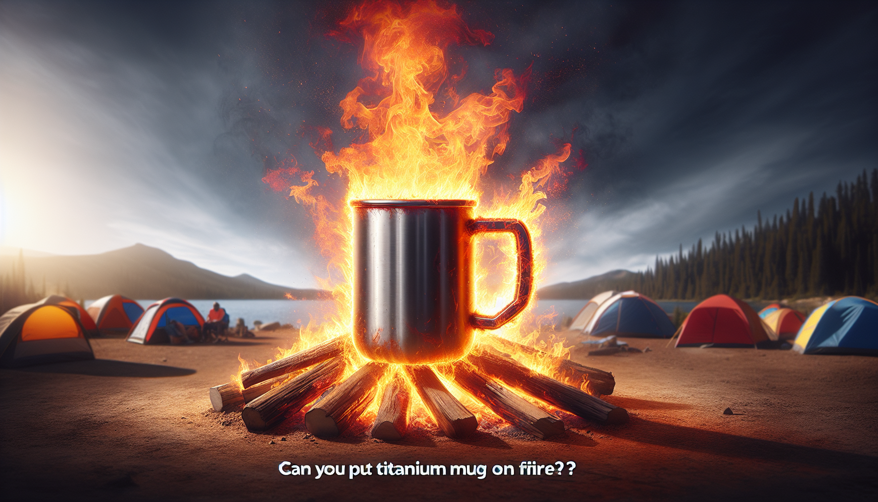 Can You Put Titanium Mug On Fire?